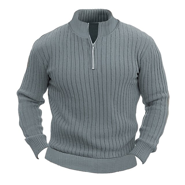 Cotton 4-Bar Pullover Men