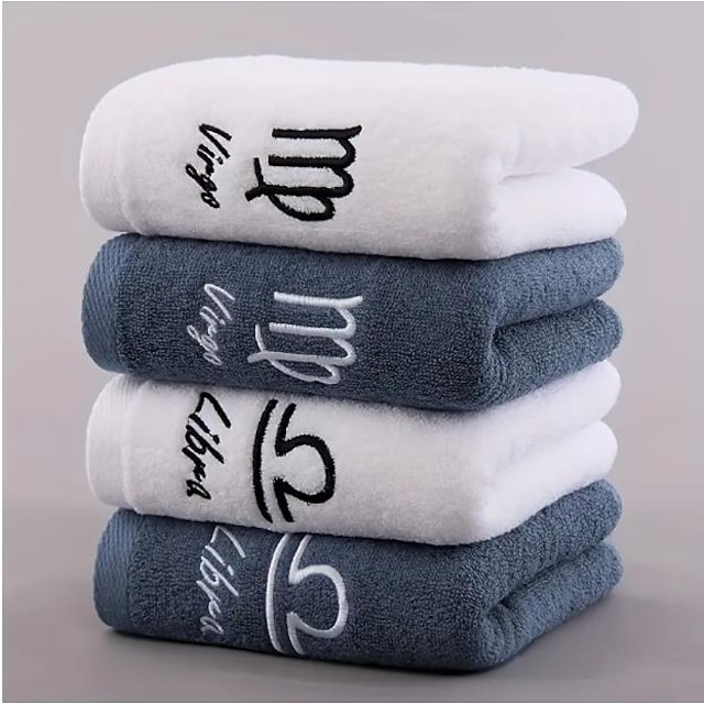  Constellation handduk 100 % bomull handduk kreativ par present förtjockad sport ansikte handduk ren bomull handduk