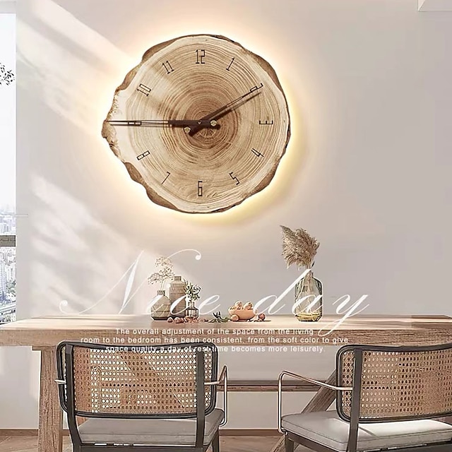  minimalistinen seinävalaisin kellosuunnittelu olohuoneen tausta lämmin valkoinen seinävalaisin koristeellinen valaisin suunnittelija tunnelmavalaisin pohjoismainen lamppu makuuhuone 110-240v