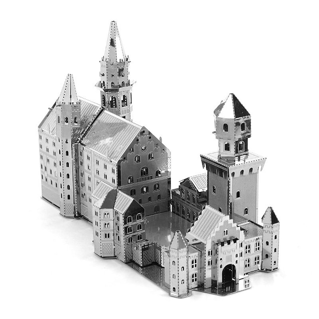  Aipin Metall-Montagemodell, DIY-Puzzle, Architektur, Triumphbogen, niederländische Windmühle, Pariser Turm, Leuchtturm