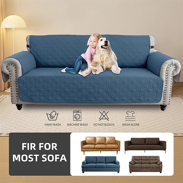  Copridivano impermeabile al 100% copridivano copridivano copridivano reclinabile per cani, proteggi divano fodera per divano antiscivolo per 1/2/3/4 cuscino divano proteggi mobili reclinabile per