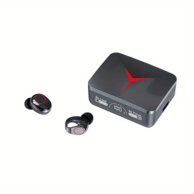  Neuer kabelloser M90 TWS-Kopfhörer, HiFi-Stereo-Ohrhörer, Geräuschunterdrückung, Touch-Control-Ohrhörer, integriertes HD-Mikrofon mit Ladeetui