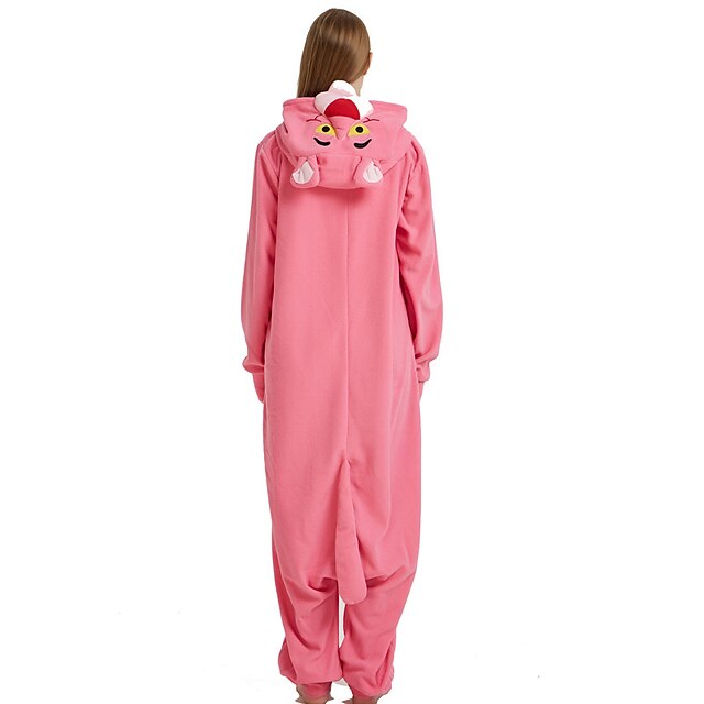  Adults' Kigurumi Pajamas Cartoon Animal Onesie Pajamas Funny Costume Terylene Cosplay For Men and Women Carnival Animal Sleepwear Cartoon