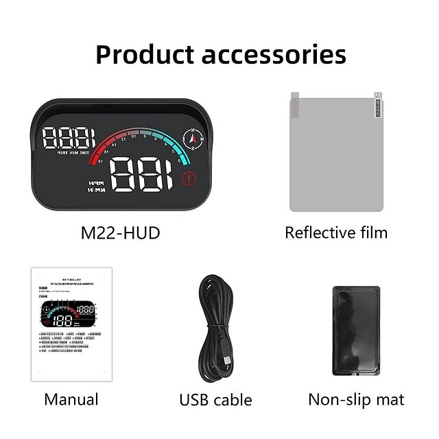 Majesun Accurate M22 Realtime Driving Information with Car Electronics