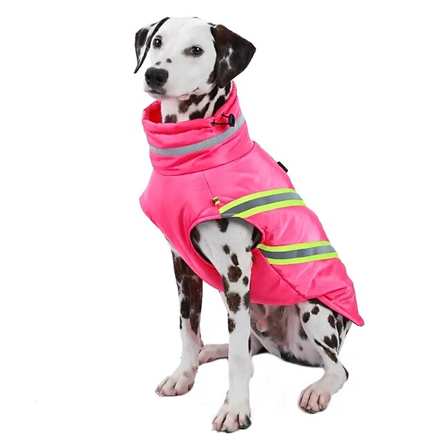  Chien Chat Manteau Veste Sports & Plein air Occasionnel Hiver Réfléchissant Chaud Respirant Doux Lavable Extérieur Décontracté Quotidien Vêtements pour Chiens for Bichon Frisé Spitz Nain Bébé Animal