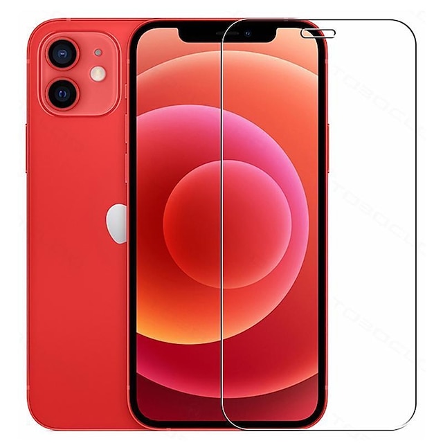  5 db Képernyővédő fólia Kompatibilitás Apple iPhone 15 Pro Max 14 Plus 13 12 11 Pro Max Edzett üveg 9H erősség Anti-ujjlenyomat Nagyfelbontású (HD) Robbanásbiztos 3D Touch kompatibilis