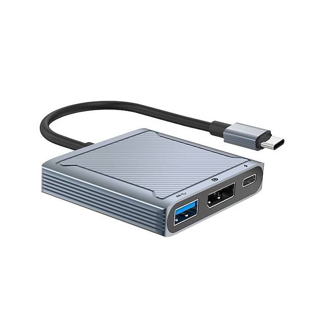  Многофункциональная док-станция micro otg 3 в 1 USB type C 3.1–2 c/type USB 3.0 док-концентратор для MacBook Pro