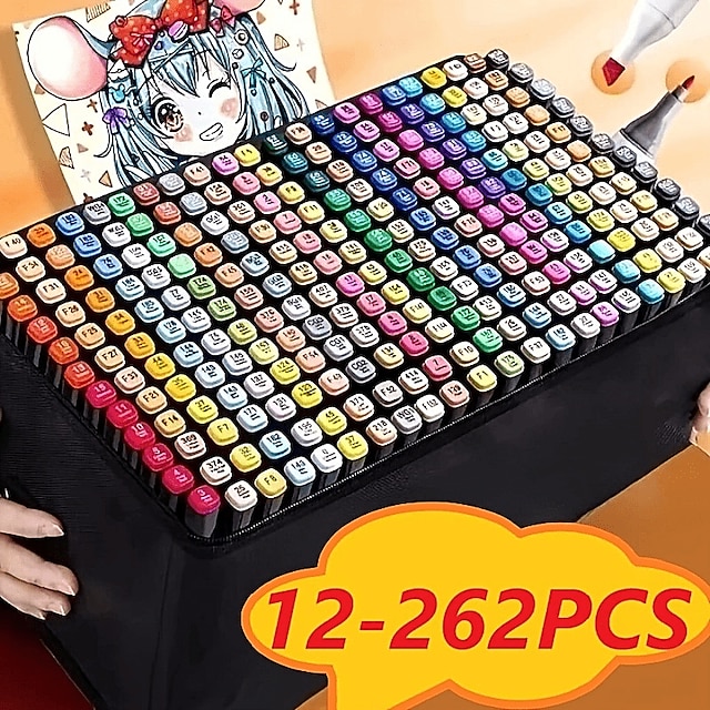 Posca Markers – KOFFER 24 Algemene kleuren - Arts and Crafts Holland