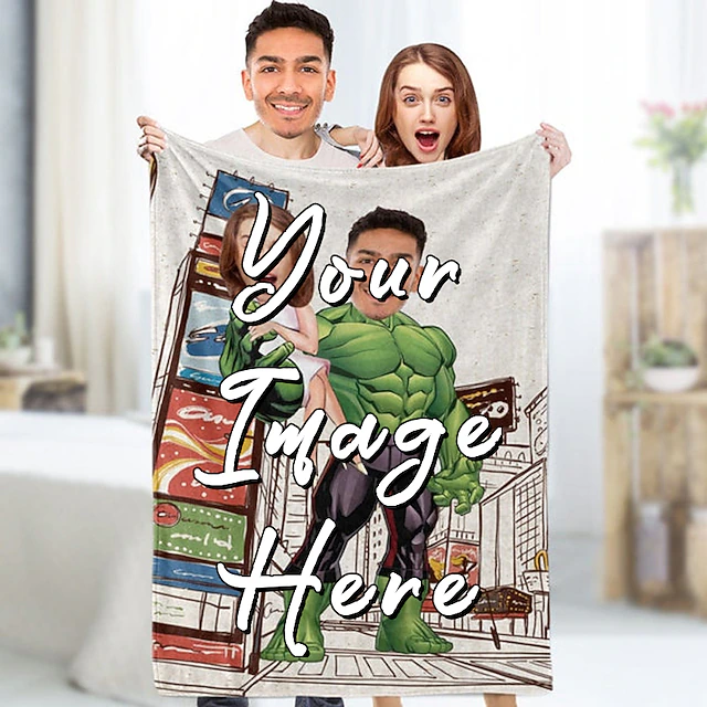 Customized Blanket Personalized Gifts Photos Personalized Couples Gifts Customized Picture Blanket I Love You Gifts Birthday Gift for Wife Husband Girlfriend Boyfriend 15