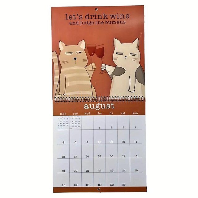 A Year Of Snarky Cats 2024 Wall Calendar Calendar Calendar 2024 Cat