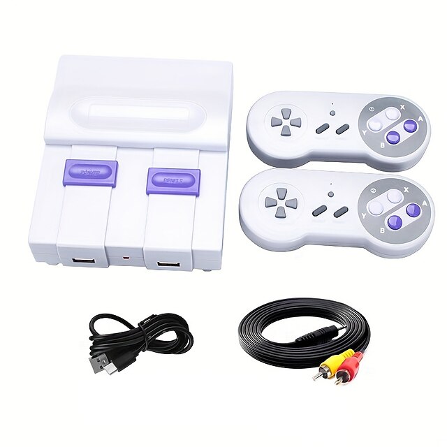  2.4G Wireless USB Dual 8 Bit Retro Classics TV Video AV Output Plug&Play Handheld Game Console Electronics Mini Game Station Kids Gift Toy, Christmas Birthday Party Gifts
