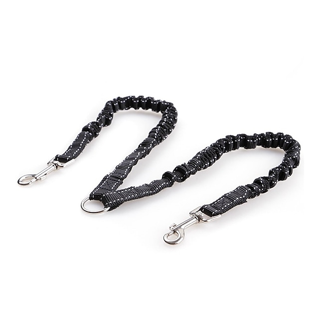  Équipement de traction pour animaux de compagnie, corde de traction à double extrémité, chaîne pour chien, ceinture de traction en nylon pour chien, corde à double extrémité pour chien