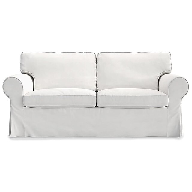 Ektorp 2 Seat Sofa Cover, Ektorp Loveseat Sofa Cover with 2 Cushion