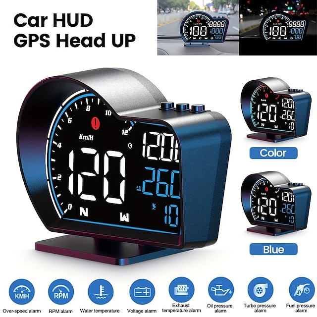 Heads Up Display For Cars Gps Speedometer For Car Kmhand Mph Car Hud