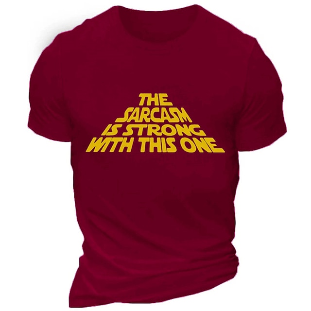  Sarkastisches Herren Grafik T-Shirt - Star Wars Parodie Humor mit 