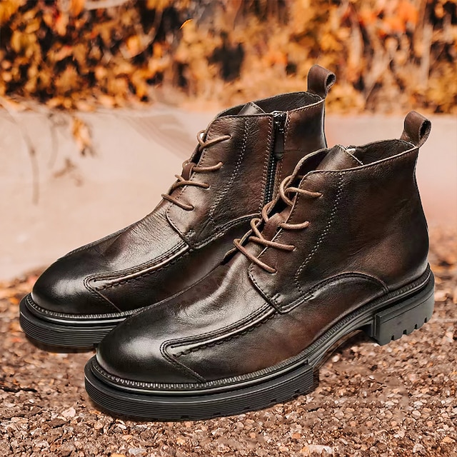 mens comfy walking boots