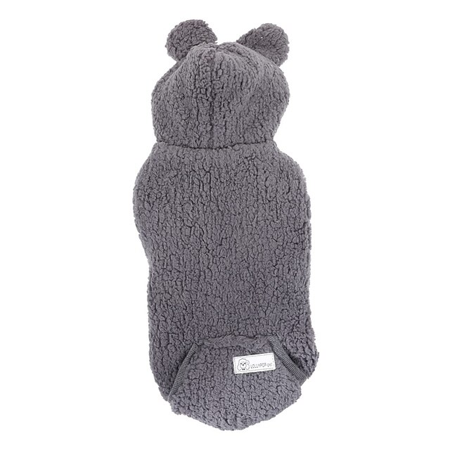  Perros Gatos Saco y Capucha Adorable Gracioso Invierno Templado Transpirable Suave Lavable Cómodo Exterior Casual Diario Ropa para perros for Bichón Frisé Pomerania Animal doméstico del bebé Mariposa