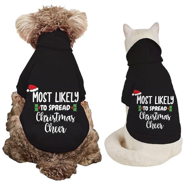 bluza z kapturem dla psa z napisem nadruk tekst memy swetry dla psów dla dużych psów sweter dla psa solidny miękki szczotkowany polar ubrania dla psów bluza z kapturem dla psa bluza z kieszenią