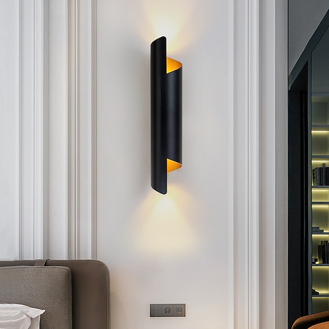  επιτοίχιο φωτιστικό τοίχου μασίφ χαλκό μοντέρνο, μινιμαλιστικό, σαλόνι, ζεστό, υπνοδωμάτιο, φωτιστικό κομοδίνου, διάδρομος, φωτιστικό τοίχου, σκανδιναβικός δημιουργικός ρόλος 110-240v