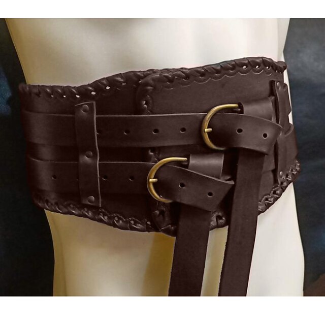 Retro Vintage Punk & Gothic Medieval Waist Belt Knight Ritter Viking Outlander Fancy Dress Men's Women's Unisex Masquerade Performance Masquerade Adults Teenager Waist Belt All Seasons4