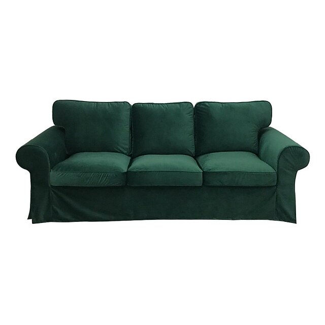 Ektorp 3 Seat Sofa Cover, Ektorp Couch Cover with 3 Cushion Cover and 3