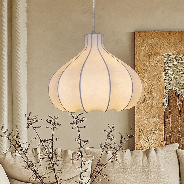  lampadario a sospensione a led splendida lampada a sospensione in metallo di seta romantico apparecchio di illuminazione montato per la camera da letto del ristorante catena regolabile