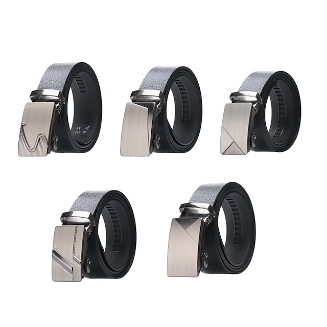 DOOPAI Lederen Ratelriemen voor Mannen Automatische Riemen Mannen Met Eenvoudigere Schuifgesp, 1 3/8 Verstelbare Trim om te passen, 01 Zwart, Full length 105CM/Belt Waist 26to 32Adjustable DOOPAI Lederen Ratelriemen voor Mannen Automatische Riemen Mannen Met Eenvoudigere Schuifgesp, 1 3/8 Verstelbare Trim om te passen, 01 Zwart, Full length 105CM/Belt Waist 26to 32Adjustable