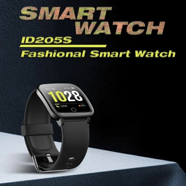  id205s inteligentny zegarek dla kobiet zegarek kalorie sportowy smartwatch męskie zegarki tętno monitor snu opaska monitorująca aktywność fizyczną bransoletka kompatybilna z androidem ios