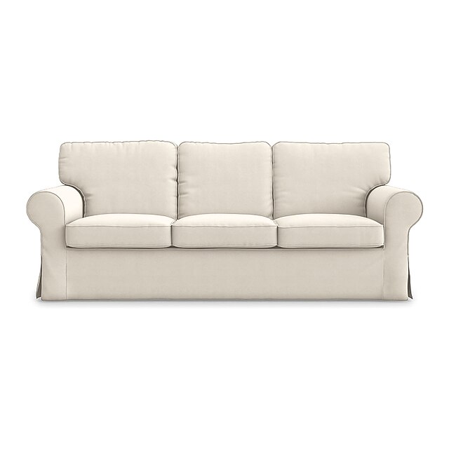 Ektorp 3 Seater Sofa Cover, Ektorp Couch Cover with 3 Cushion Cover and