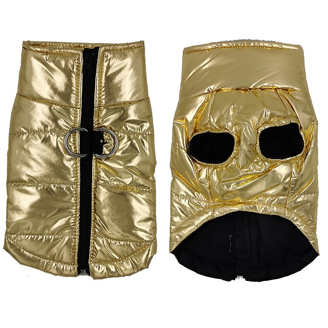  Câini Pisici Haine Σακάκι Γιλέκο Sport & Outdoor Casual Iarnă Impermeabil Respirabil Απαλό Lavabil Comfortabil În aer liber Casul / Zilnic Îmbrăcăminte pentru câini for Bichon Frise Pomeran un