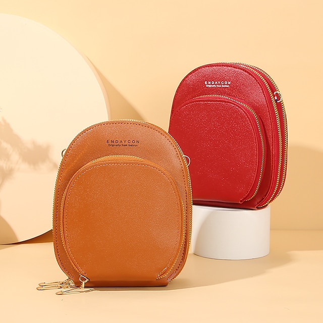  ženy crossbody tašky přes rameno peněženky dotykový displej mobilní telefon peněženka měkký kožený popruh kabelka pro ženy luxusní messenger tašky
