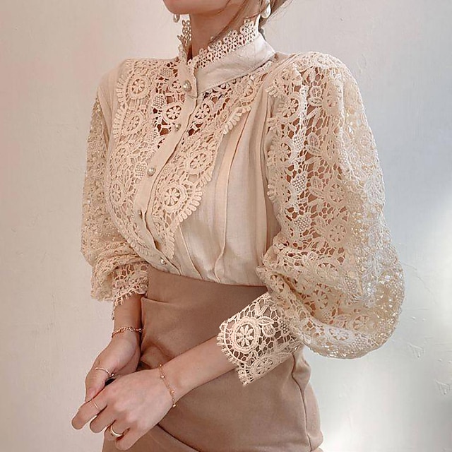 Luxury Lace Premium Textured Shirt For Womens