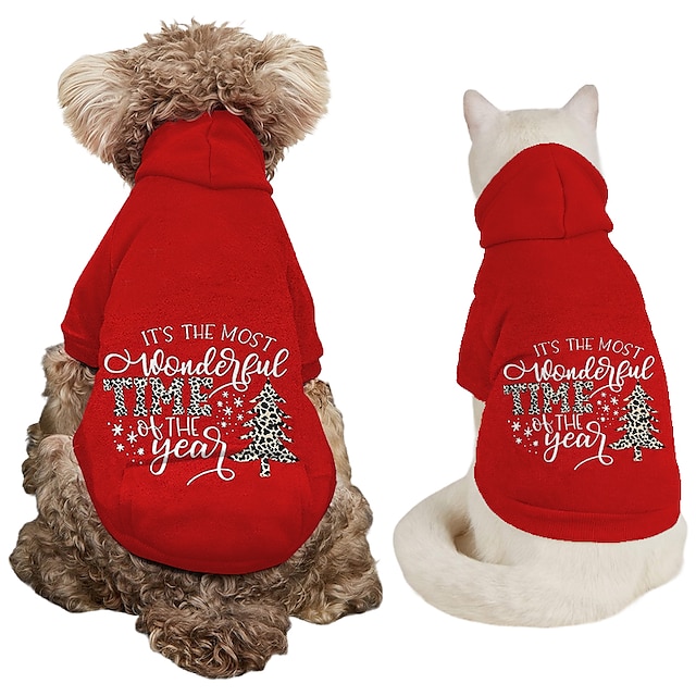  Hunde-Kapuzenpullover mit Buchstabenaufdruck, Text, Memes, Hundepullover für große Hunde, Hundepullover, solide, weiche, gebürstete Fleece-Hundekleidung, Hunde-Kapuzenpullover-Sweatshirt mit Tasche