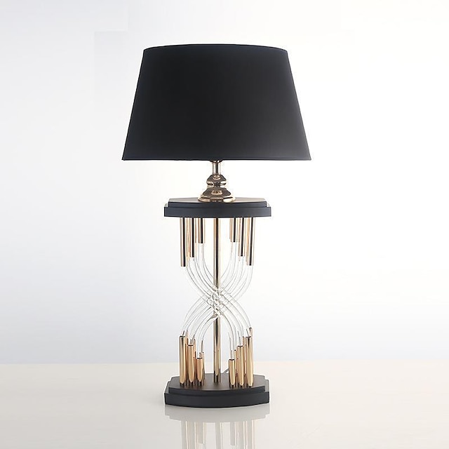  Роскошная хрустальная настольная лампа, декоративная гостиная, диван, журнальный столик, лампа для спальни, прикроватная лампа в простом стиле, лампа для отдыха 110-240 В