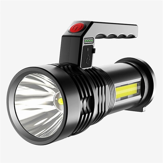  lanternă portabilă lumină puternică, reîncărcabilă în aer liber, lampă portabilă cu rază lungă de acțiune ultraluminoasă