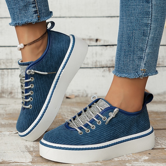  Pentru femei Adidași Pantofi Augmentare Înălțime Pantofi Spumante Mocasini cu platforma Ziua Îndrăgostiților Muncă Sclipici Strălucitor Platformă Toc Drept Vârf rotund Confortabili minimalism Plimbare