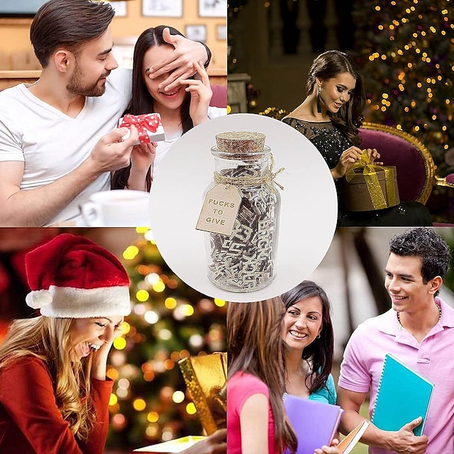  Cadeaux pour la fête des femmes, drôle, pour la Saint-Valentin, pot de baise, cadeau gag, lettres en bois pour évacuer les mauvaises émotions et les farces, cadeaux pour la fête des mères, pour maman.