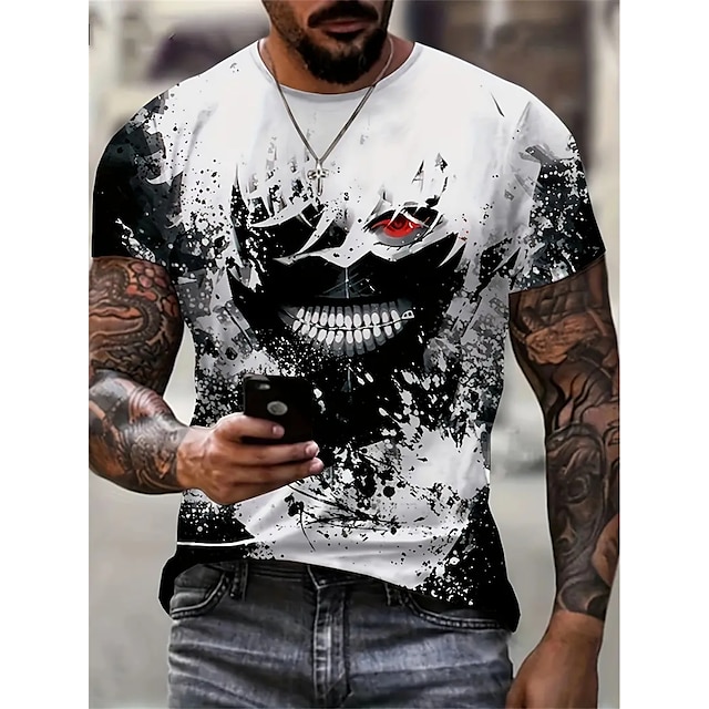  One Piece Cosplay T-shirt Cartoon Manga Print Graphic For Couple's Men's Women's Adults' Carnival Masquerade 3D Print Party Festival