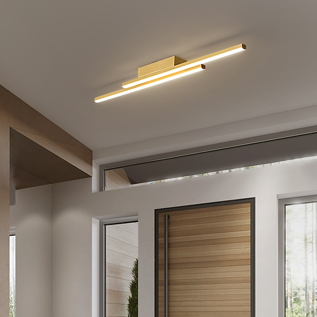  Deckenleuchterlampe 40/60/90 cm LED-Deckenleuchte für Schlafzimmer, Balkon, Wohnzimmer, Küche, moderne Inneneinrichtung, Deckenleuchte im nordischen Stil