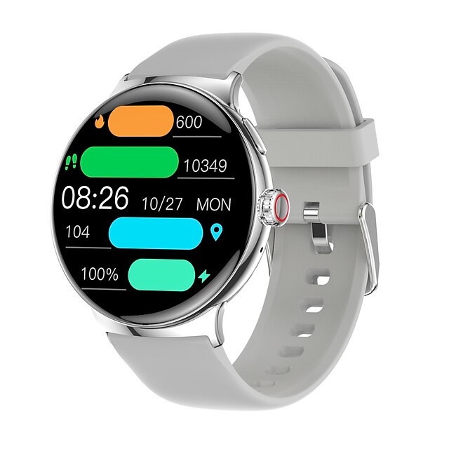  696 LA99 Relógio inteligente 1.43 polegada Relógio inteligente Bluetooth Podômetro Aviso de Chamada Monitor de Sono Compatível com Android iOS Feminino Masculino Chamadas com Mão Livre Lembrete de