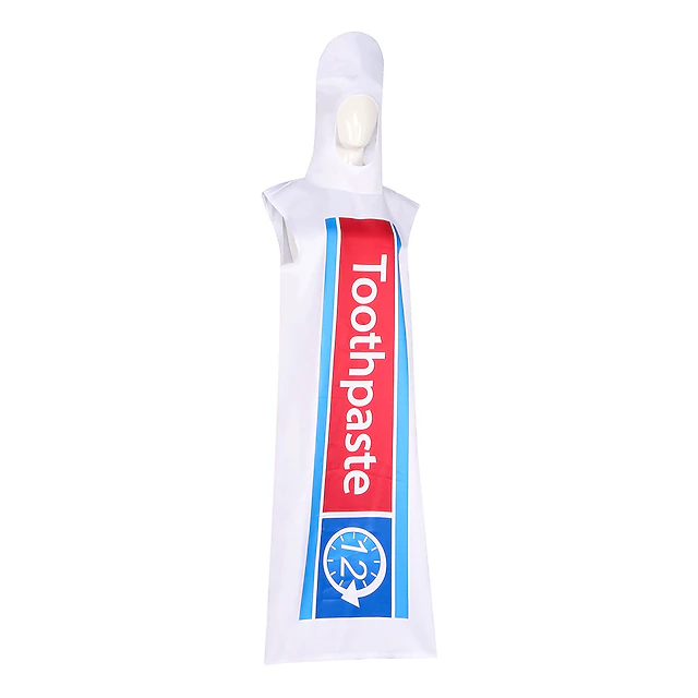 Carnival Costume Toothpaste Toothbrush Carnival Cosplay Costume Funny ...