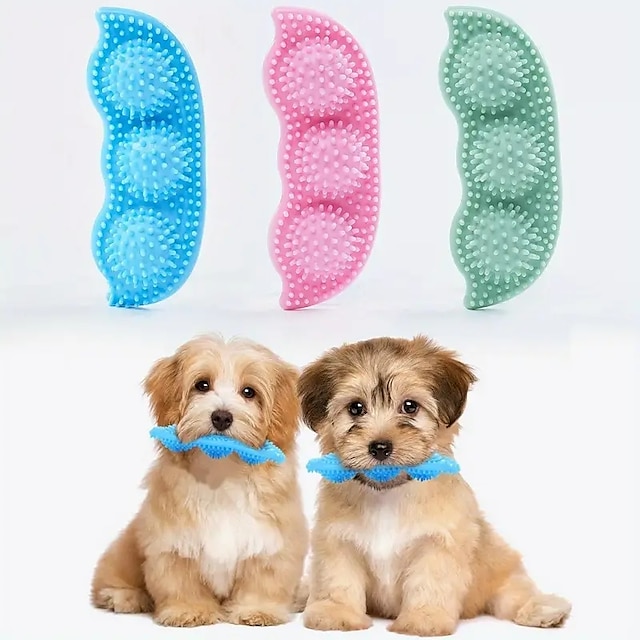  Chew Toy Interactive Toy Dog 1PC Durable Pet Exercise Teething Rope Toy Teething Toy TPR Silicone Gift Pet Toy Pet Play