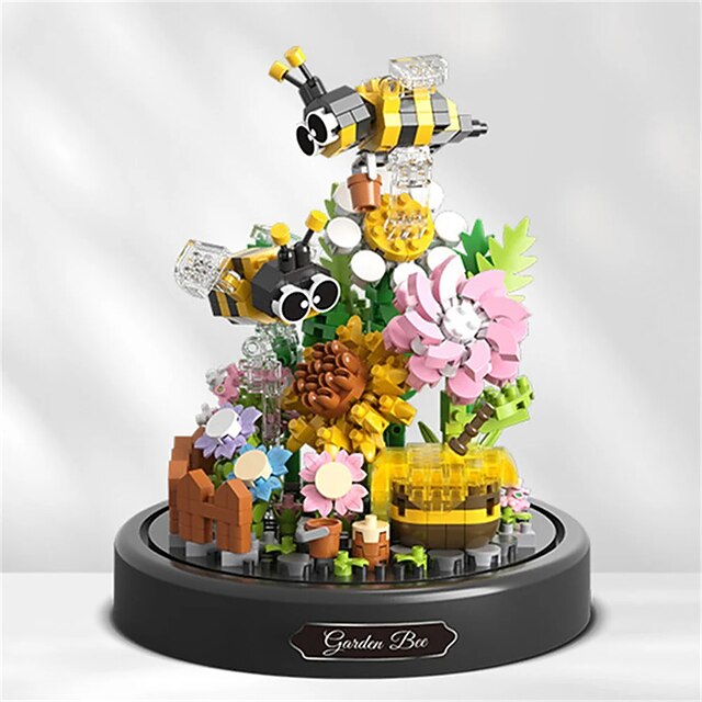  Lego Floare / Serie de Flori Floare ziua îndragostiților Ziua Plușului Ziua Mamei Ziua Femeilor compatibil ABS + PC Legoing Creativ Jucarii de decompresie Interacțiunea părinte-copil pentru Copil