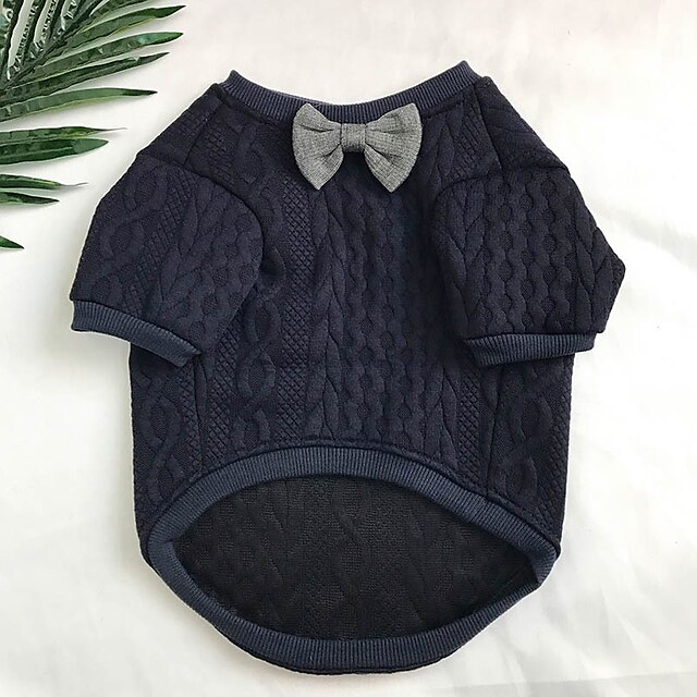  Honden Katten Truien Trui Modieus leuke Style Winter Warm Zacht Wasbaar Comfortabel Buiten Sport Hondenkleding for Bichon Frise Poedel pomeranian kleine huisdieren Vlinder