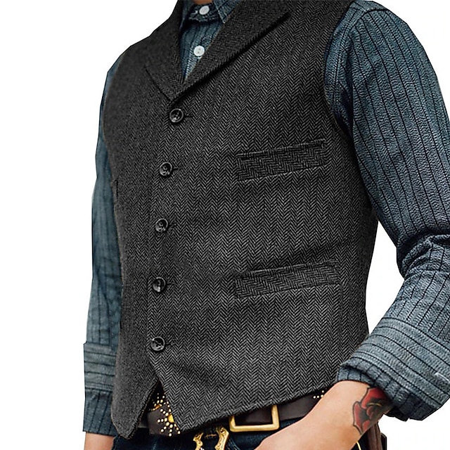 Retro Vintage Roaring 20s 1920s Vest Waistcoat The Great Gatsby ...