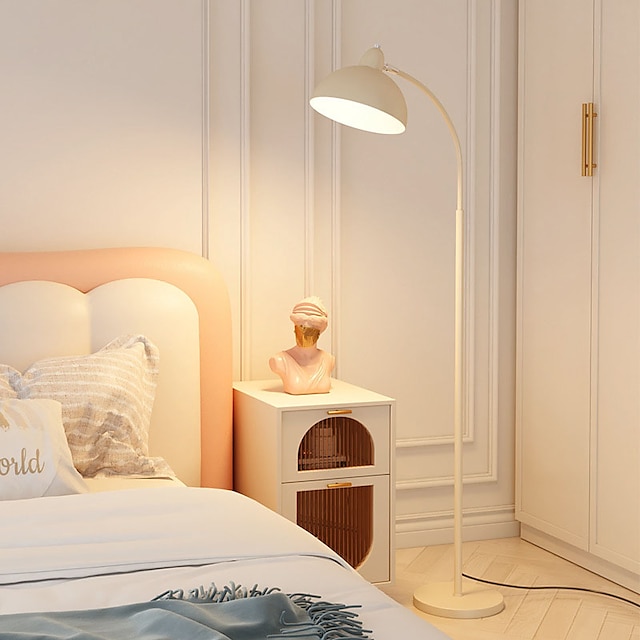  lampa podłogowa salon sypialnia stolik nocny prosta współczesna lampa podłogowa regulowany kąt wysokość lampy stojące 85-265v