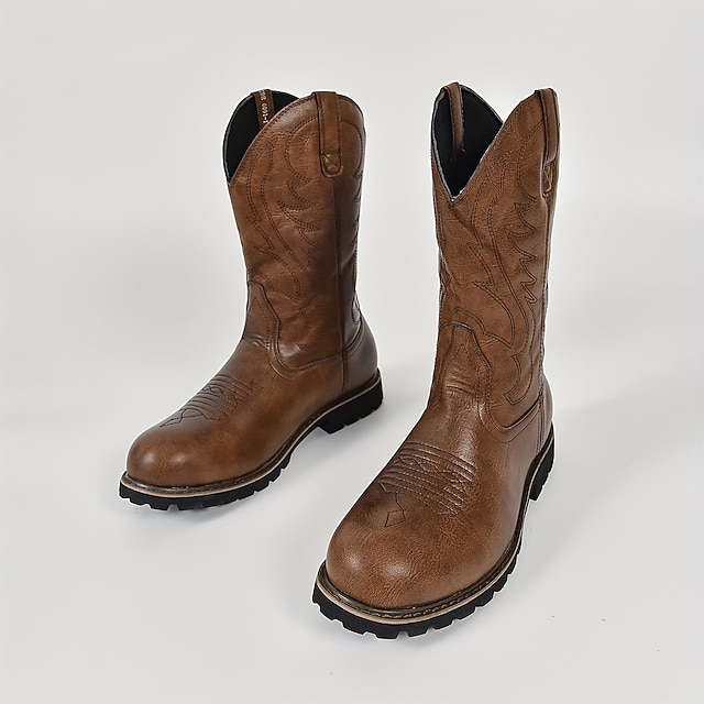 Men's Cowboy Boots Vintage Vintage Western Boots Cavender's/Tecovas