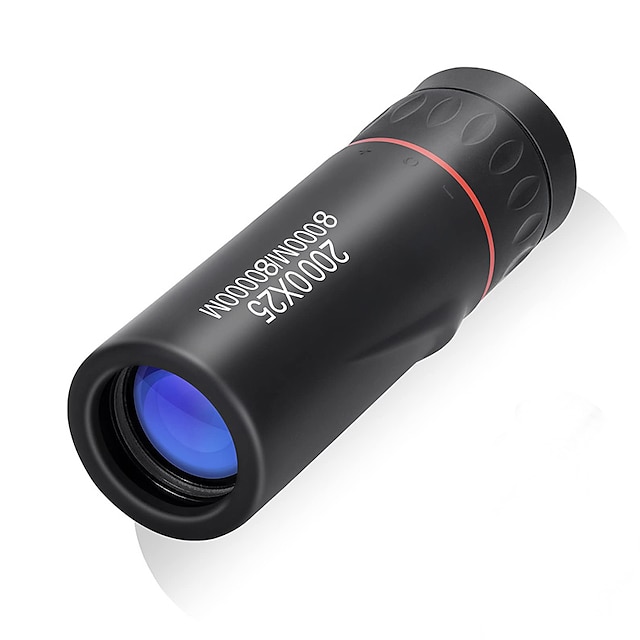 2000x25 10X HD Magnification Monocular 3.6 Inch High Power Telescope - Perfect Photo Gift