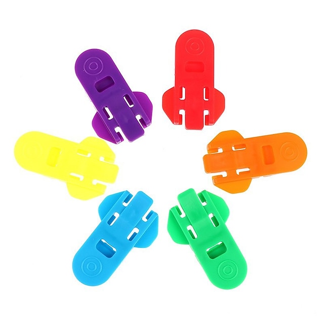  6pcs Easy Can Opener Bottle Opener Plastic Drink Lid Random Color Easy To Use Kitchen Accessories Cool Gadgets