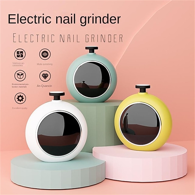  Electric Newborn Nail Clipper For Baby Manicure Machine Baby Electric Nail Grinder Nail Grinder Polishing Nail Clipper